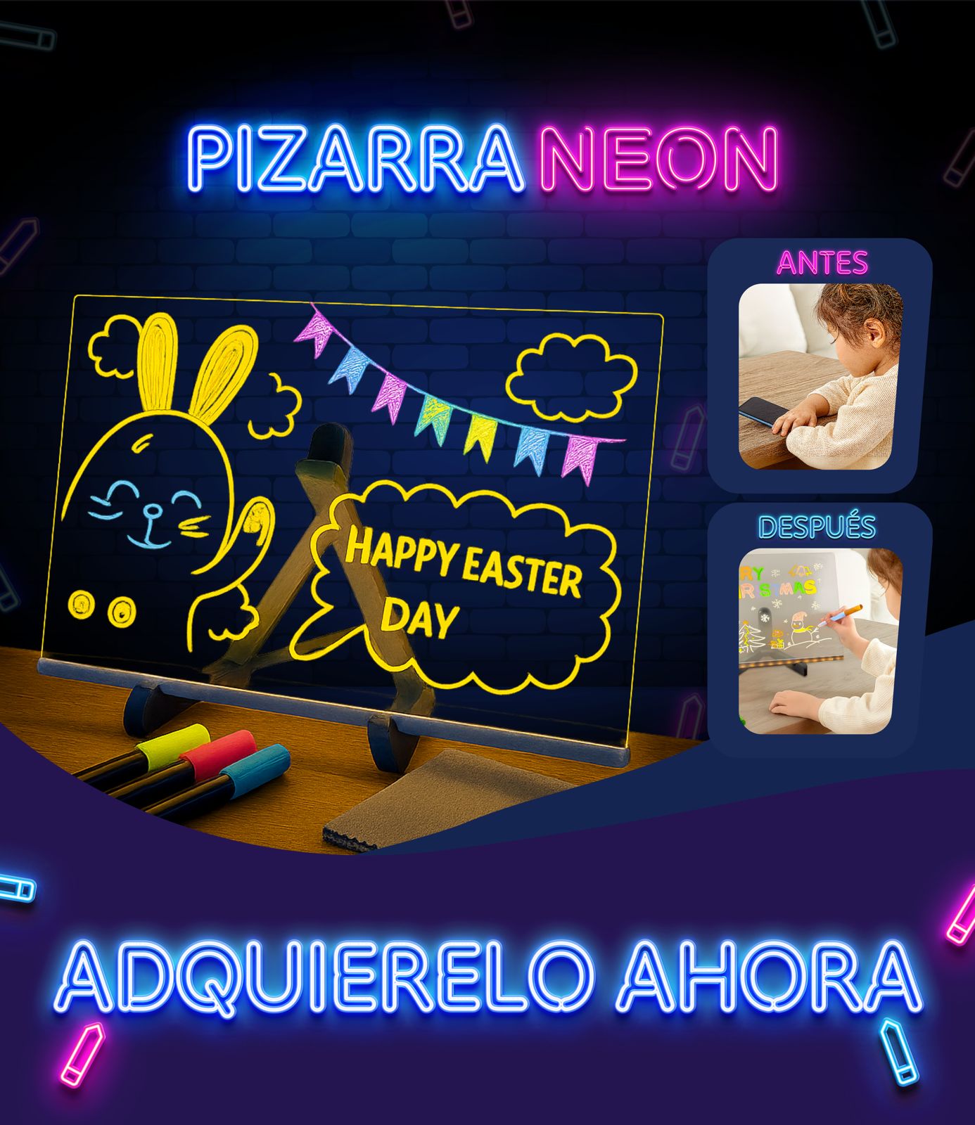 Pizarra led